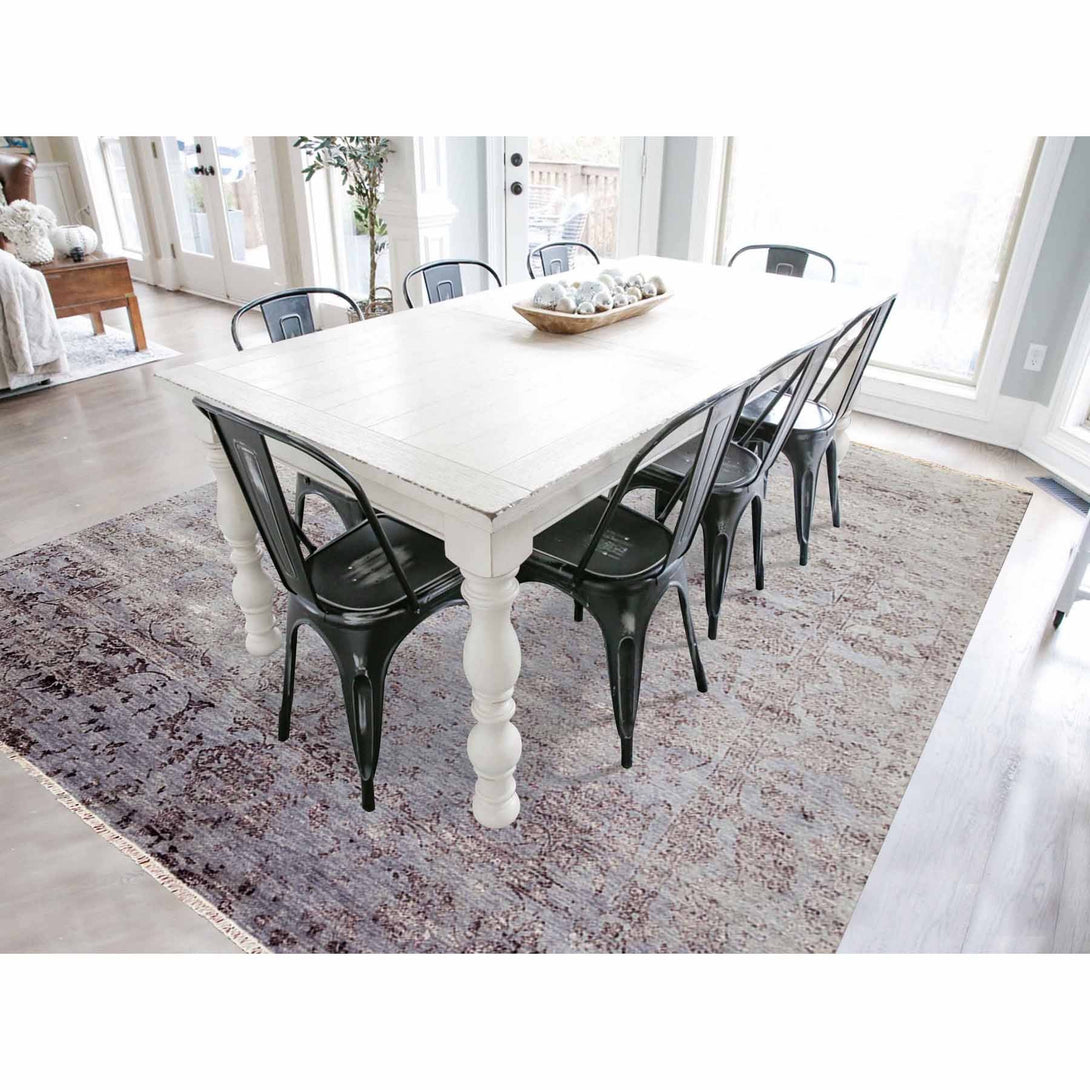 Handmade Transitional Modern Area Rug > Design# CCSR79278 > Size: 8'-10" x 11'-9"