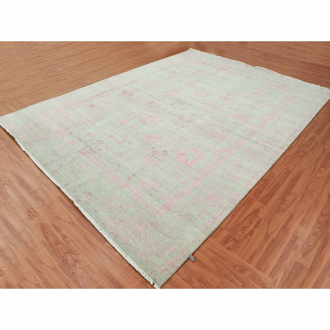 Handmade Modern and Contemporary Area Rug > Design# CCSR79284 > Size: 9'-0" x 11'-10"