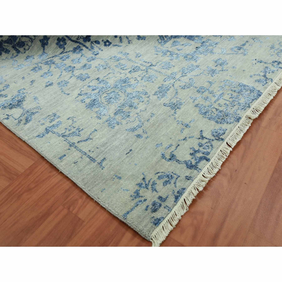 Handmade Modern and Contemporary Area Rug > Design# CCSR79291 > Size: 10'-0" x 13'-8"