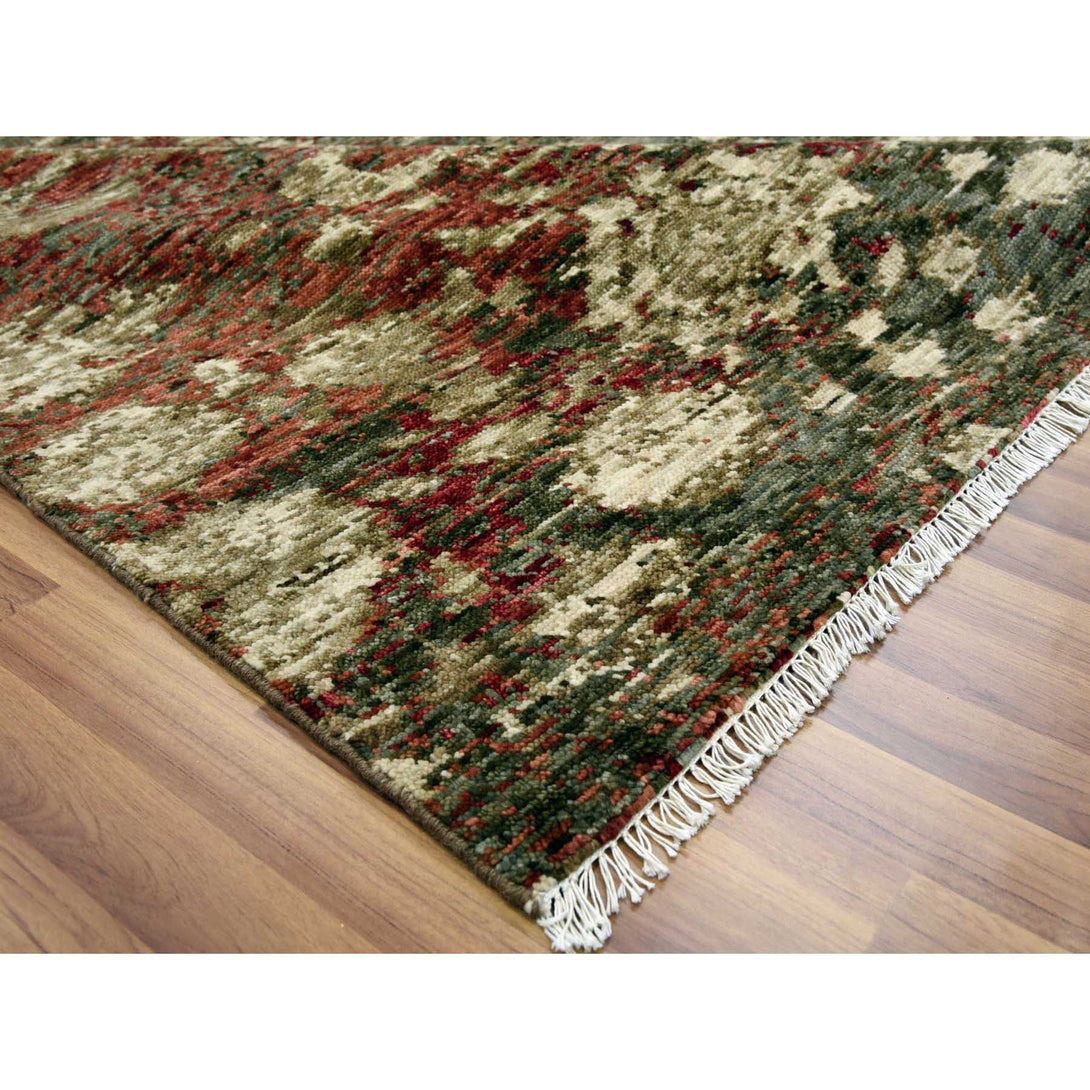 Handmade Modern and Contemporary Area Rug > Design# CCSR79303 > Size: 9'-1" x 11'-10"