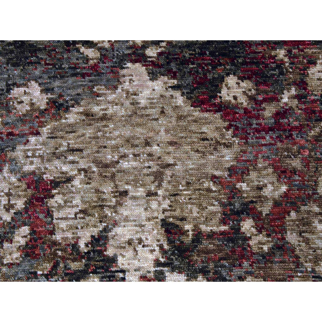 Handmade Modern and Contemporary Area Rug > Design# CCSR79303 > Size: 9'-1" x 11'-10"