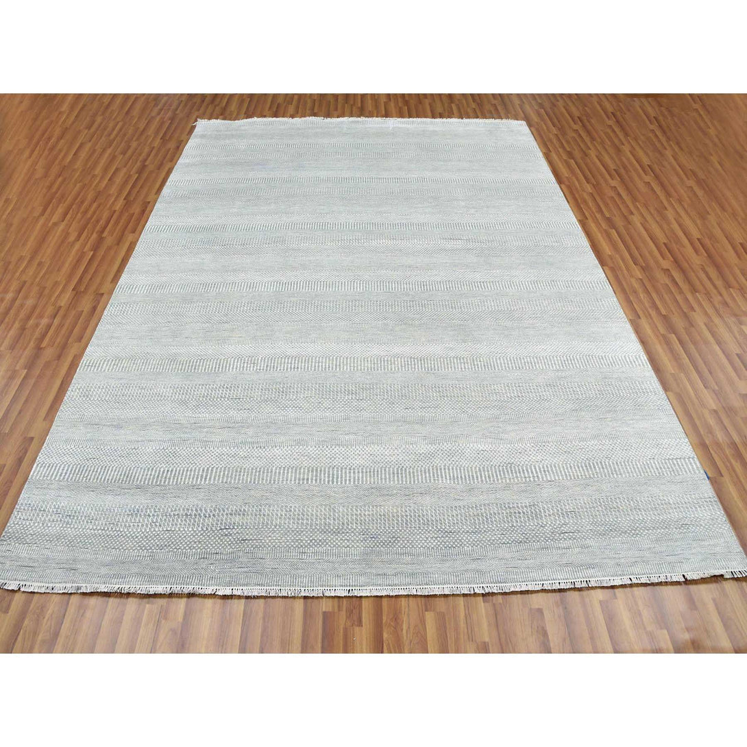 Handmade Modern and Contemporary Area Rug > Design# CCSR79307 > Size: 9'-0" x 12'-1"