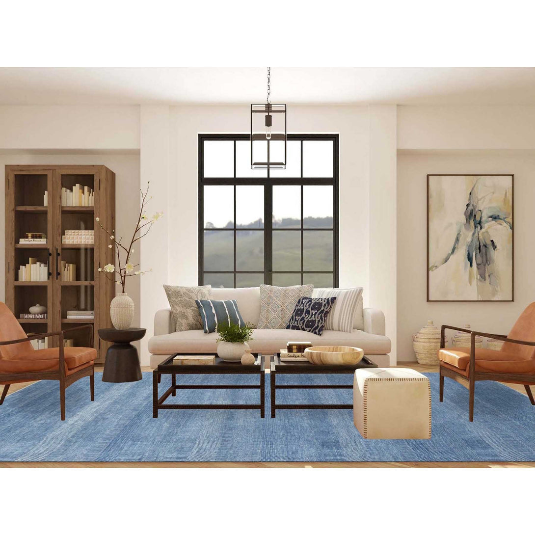 Handmade Modern and Contemporary Area Rug > Design# CCSR79324 > Size: 8'-2" x 10'-0"