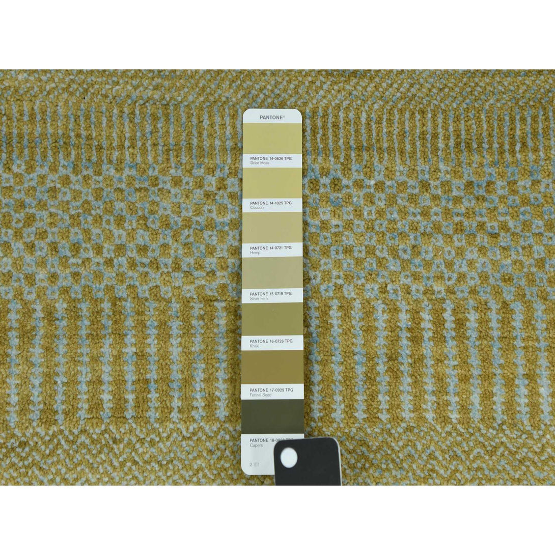 Handmade Modern and Contemporary Area Rug > Design# CCSR79342 > Size: 5'-0" x 5'-0"