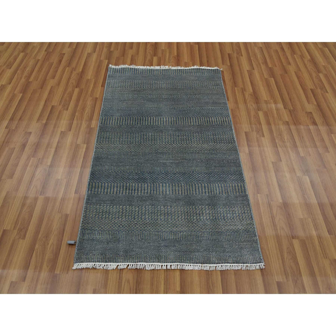 Handmade Modern and Contemporary Area Rug > Design# CCSR79349 > Size: 3'-1" x 5'-0"