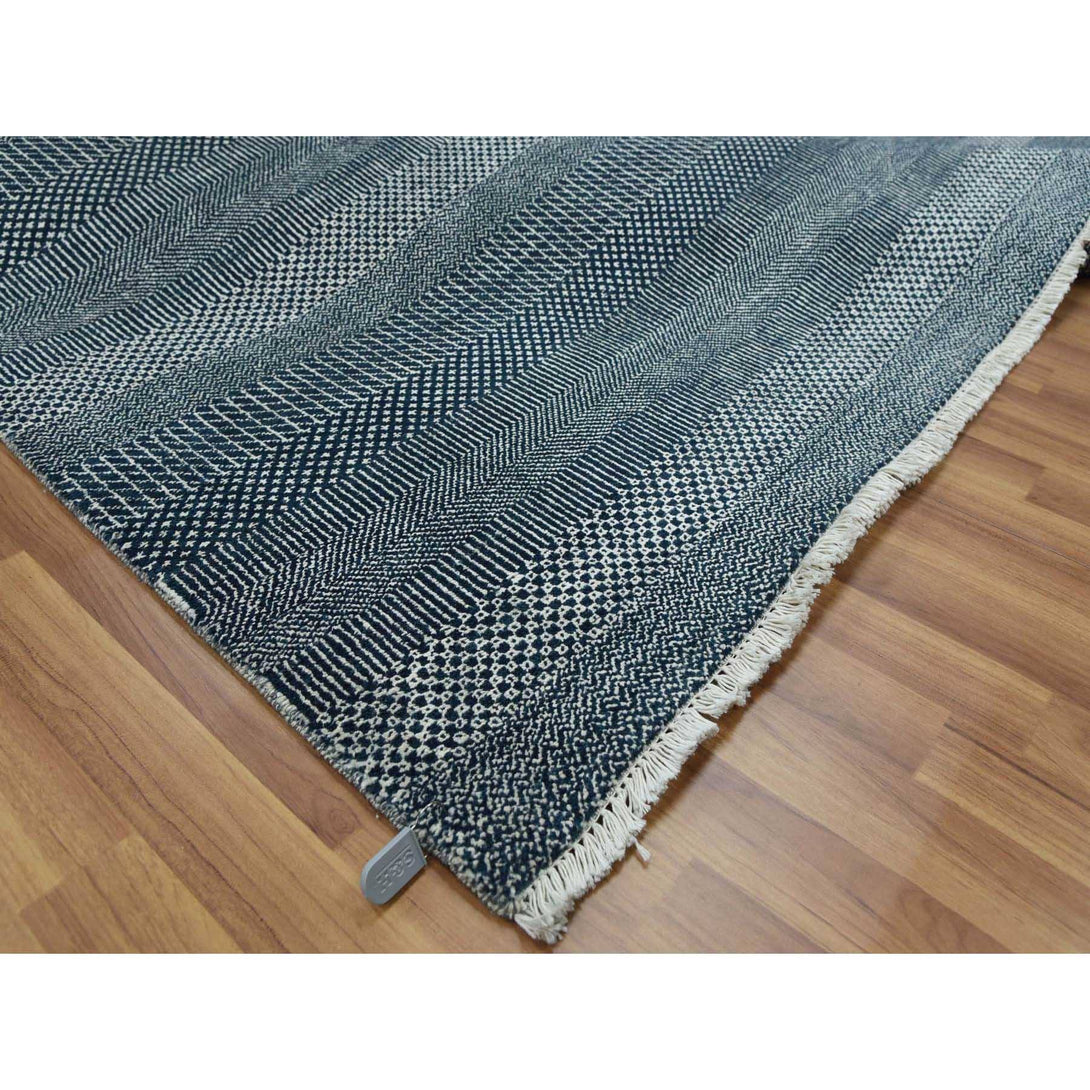 Handmade Modern and Contemporary Area Rug > Design# CCSR79362 > Size: 8'-1" x 10'-1"