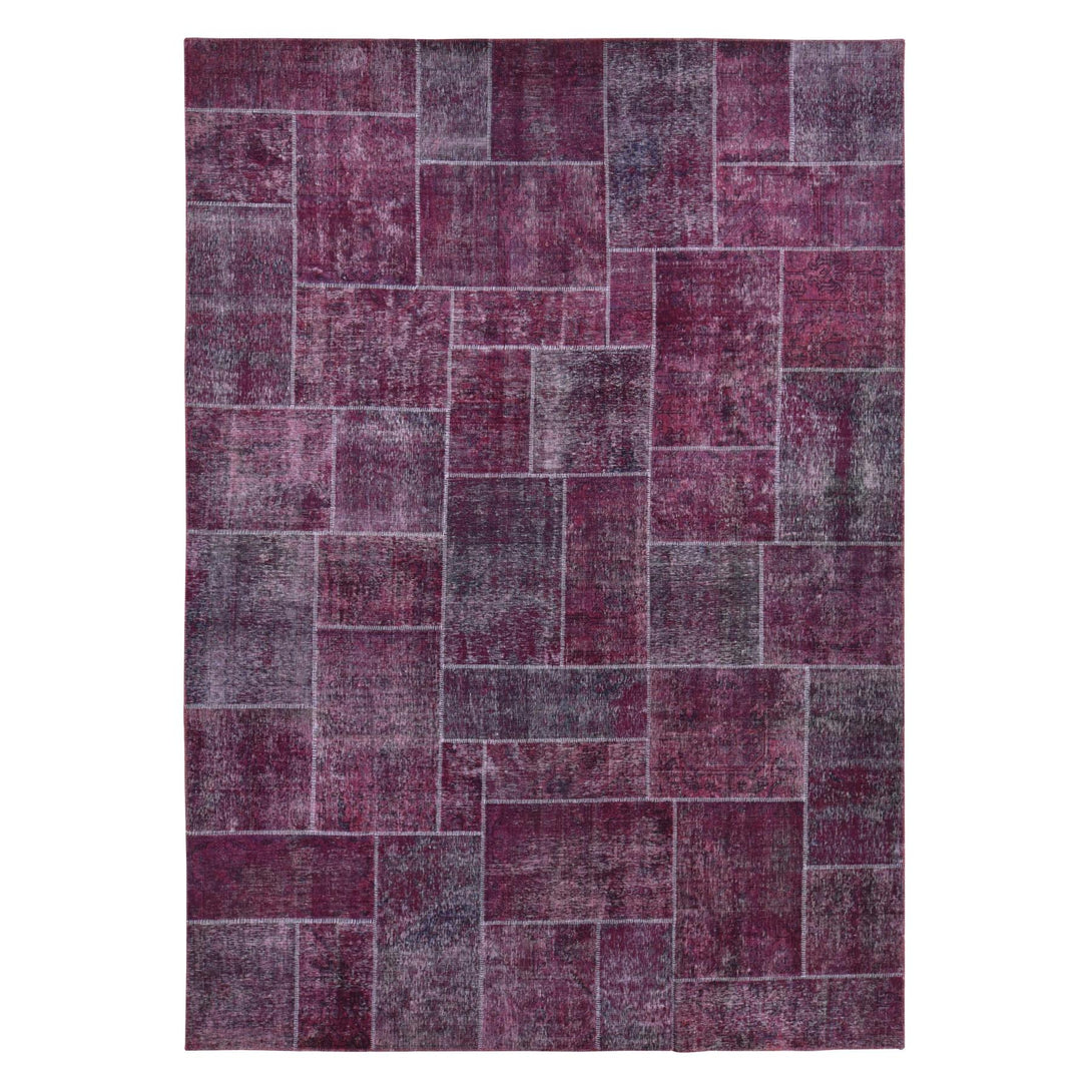 Handmade Overdyed & Vintage Area Rug > Design# CCSR80662 > Size: 9'-1" x 12'-10"