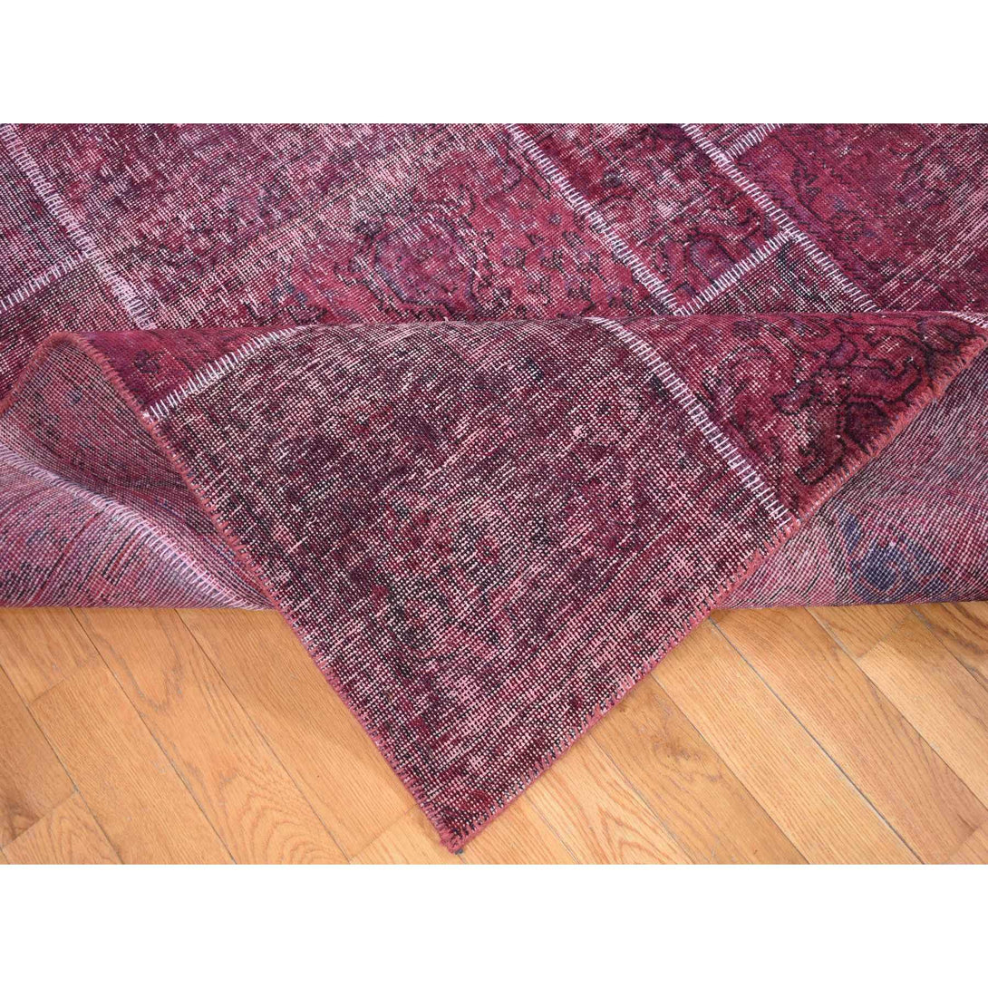 Handmade Overdyed & Vintage Area Rug > Design# CCSR80662 > Size: 9'-1" x 12'-10"