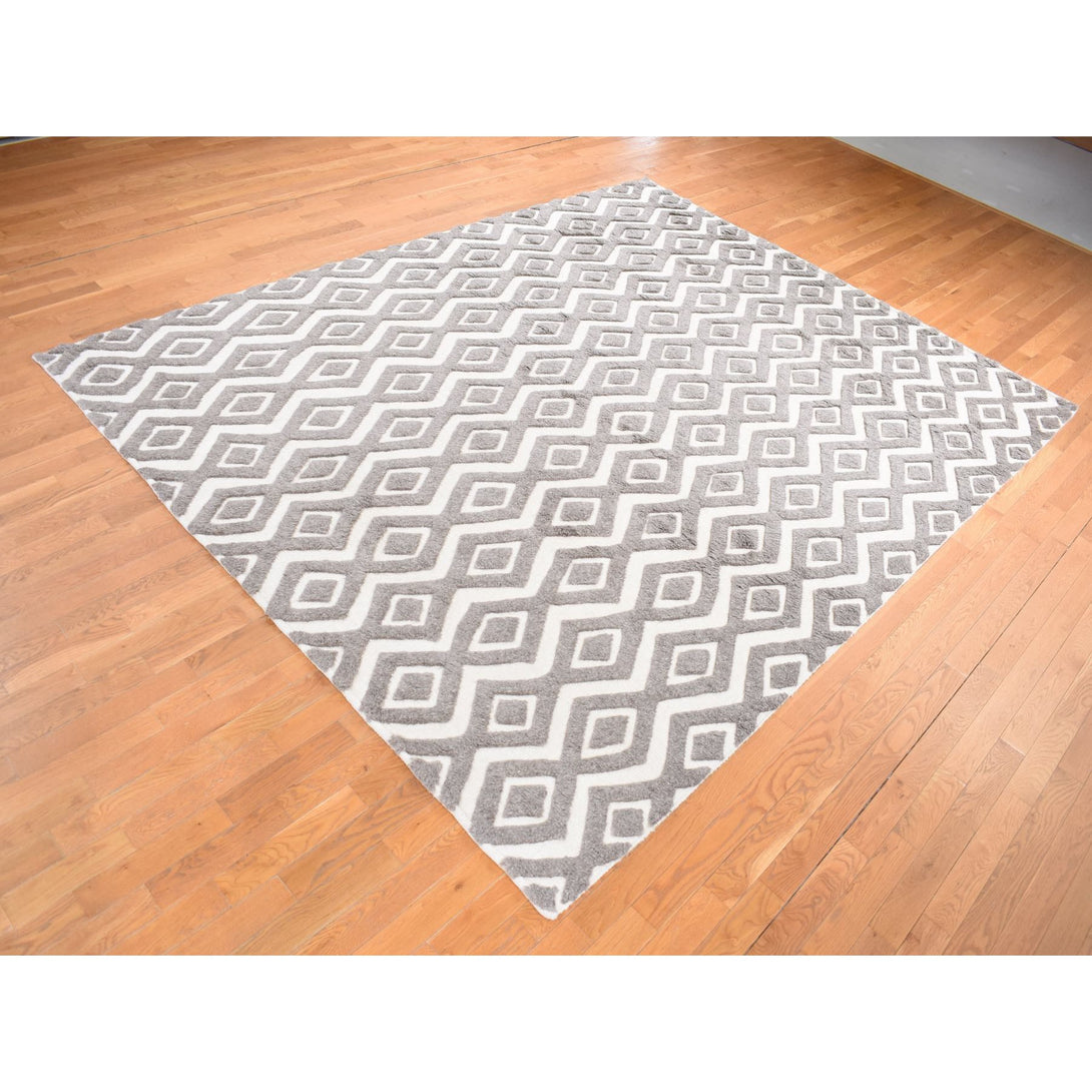 Handmade rugs, Carpet Culture Rugs, Rugs NYC, Hand Knotted Modern Area Rug > Design# CCSR80813 > Size: 9'-0" x 11'-9"