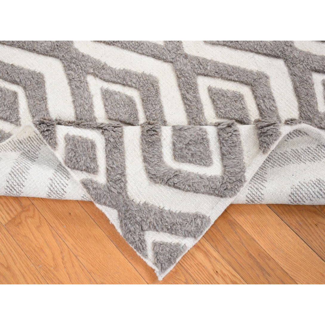 Handmade rugs, Carpet Culture Rugs, Rugs NYC, Hand Knotted Modern Area Rug > Design# CCSR80813 > Size: 9'-0" x 11'-9"