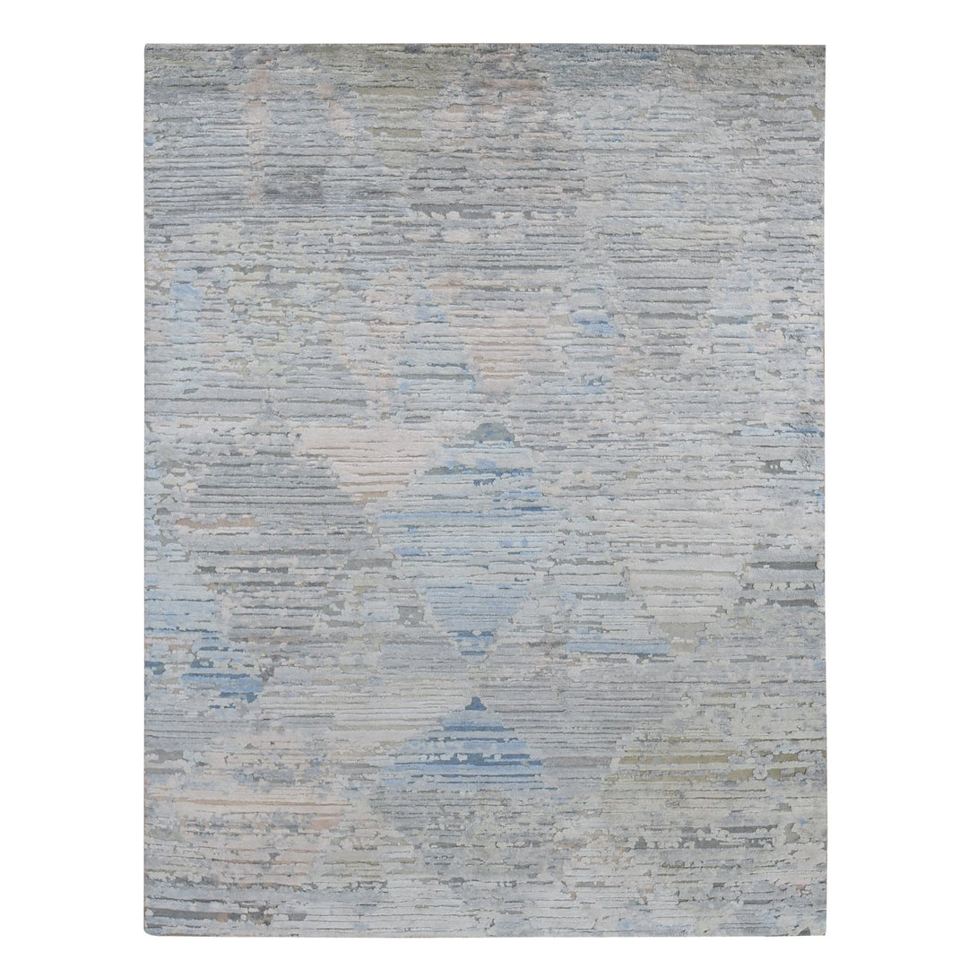 Handmade Modern and Contemporary Area Rug > Design# CCSR80830 > Size: 8'-0" x 10'-6"