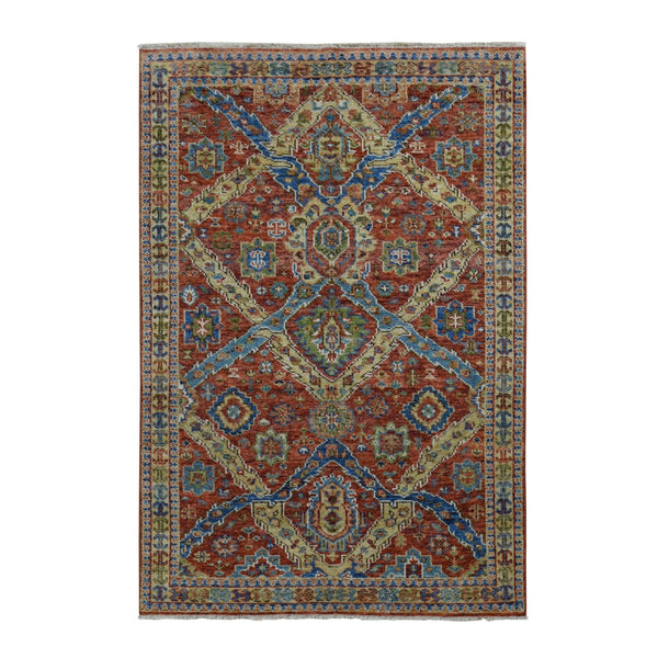 Handmade rugs, Carpet Culture Rugs, Rugs NYC, Hand Knotted Heriz Area Rug > Design# CCSR80906 > Size: 8'-0" x 9'-10"