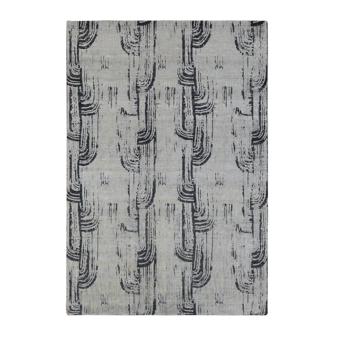 Hand Knotted Modern Area Rug > Design# CCSR80994 > Size: 6'-0" x 9'-0"