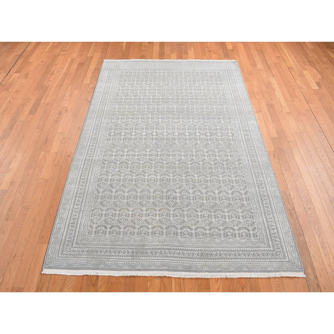 Hand Knotted Modern Area Rug > Design# CCSR80995 > Size: 6'-0" x 9'-1"