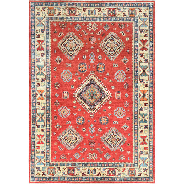 Handmade rugs, Carpet Culture Rugs, Rugs NYC, Hand Knotted Kazak Area Rug > Design# CCSR82716 > Size: 6'-0" x 8'-9"