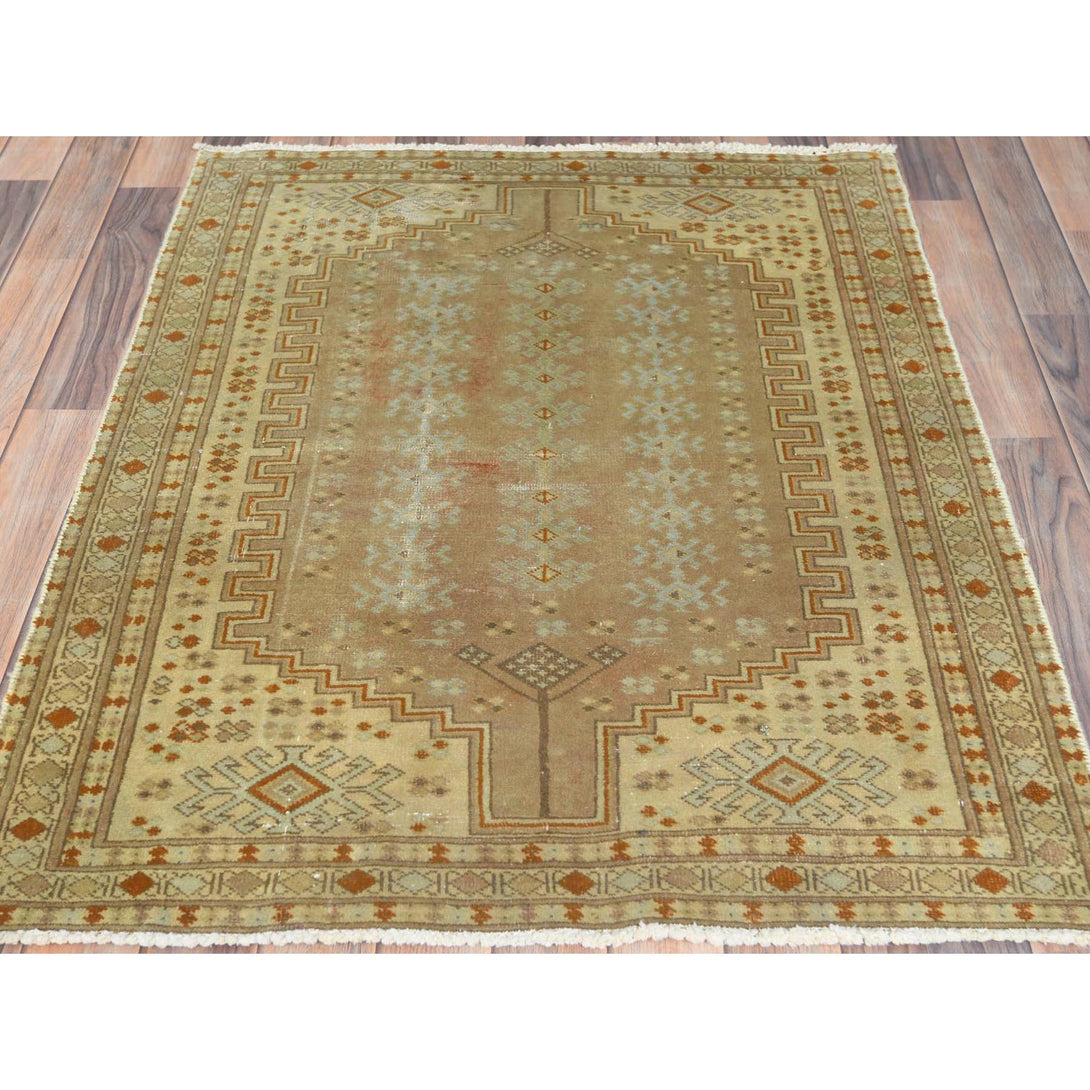 Handmade rugs, Carpet Culture Rugs, Rugs NYC, Hand Knotted Overdyed Area Rug > Design# CCSR82795 > Size: 3'-4" x 4'-1"