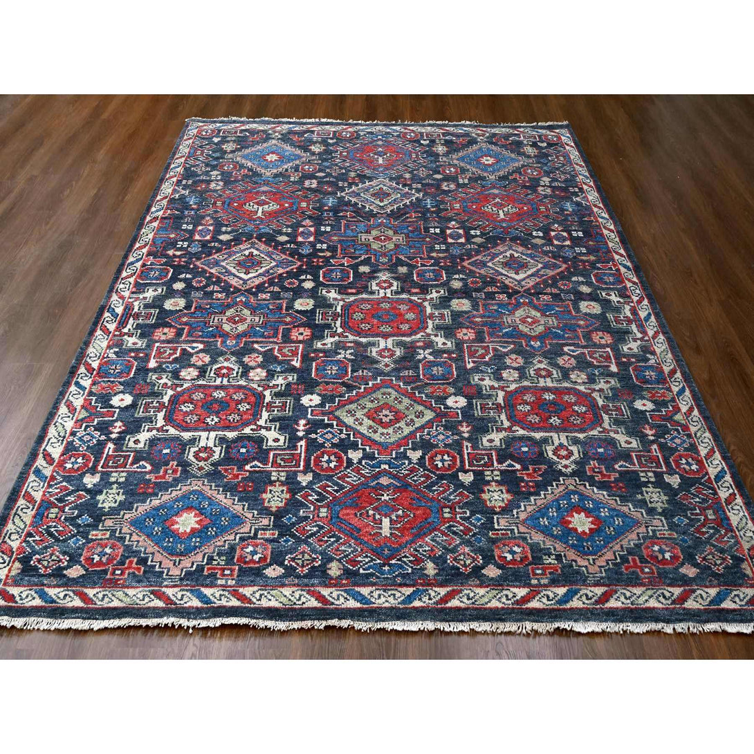 Handmade rugs, Carpet Culture Rugs, Rugs NYC, Hand Knotted Heriz Area Rug > Design# CCSR84376 > Size: 9'-0" x 11'-9"