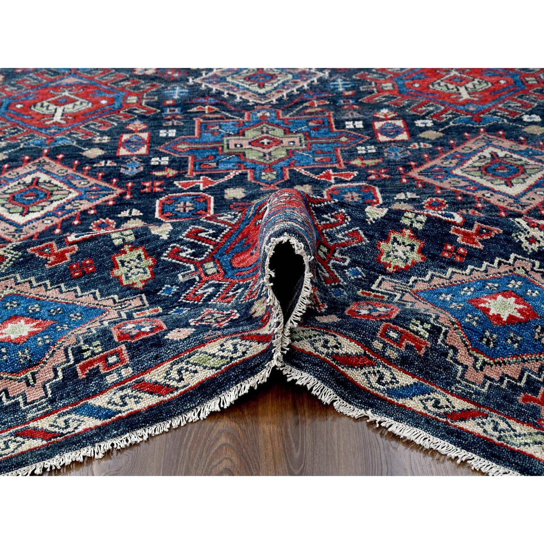 Handmade rugs, Carpet Culture Rugs, Rugs NYC, Hand Knotted Heriz Area Rug > Design# CCSR84376 > Size: 9'-0" x 11'-9"