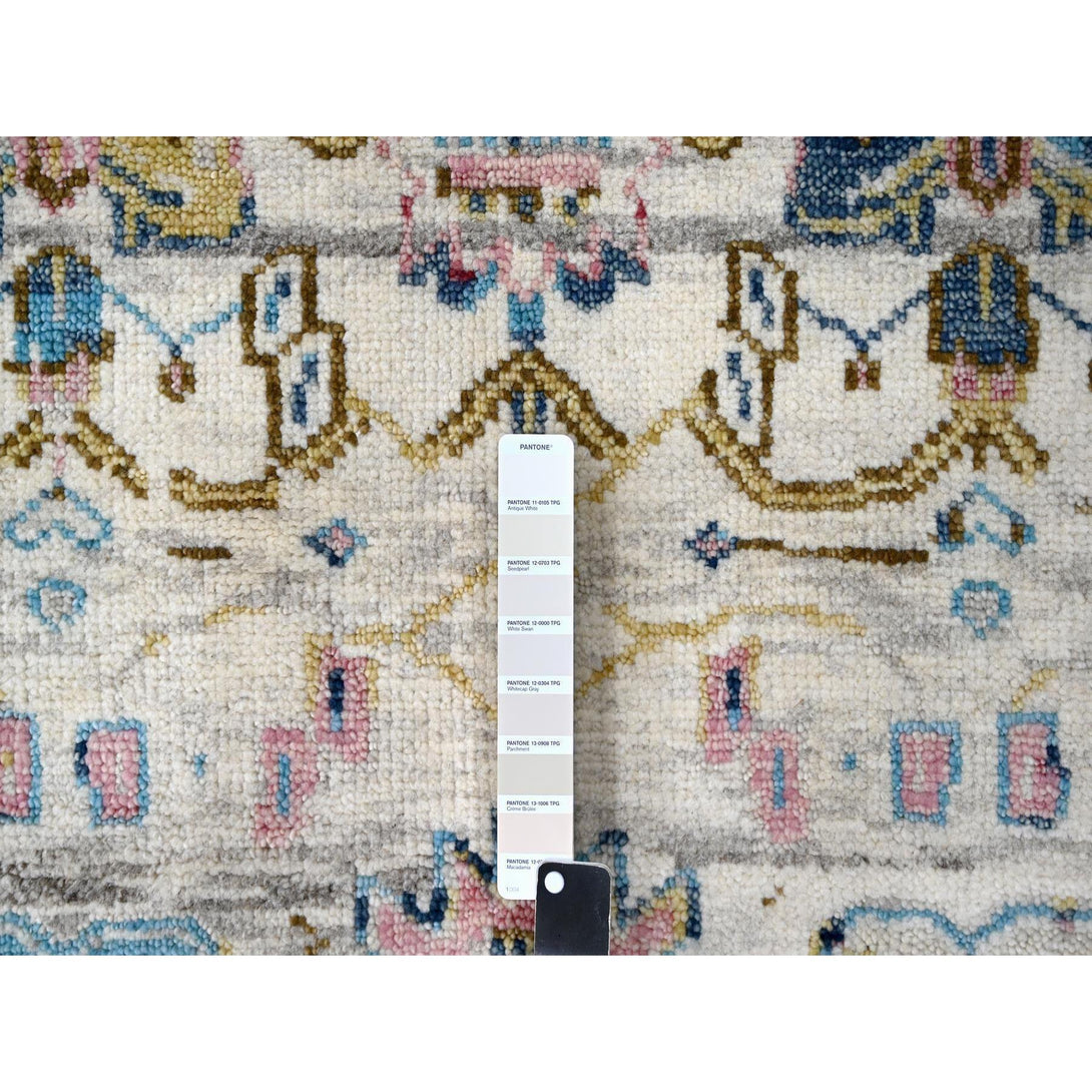 Handmade rugs, Carpet Culture Rugs, Rugs NYC, Hand Knotted Oushak And Peshawar Area Rug > Design# CCSR84379 > Size: 9'-10" x 14'-0"