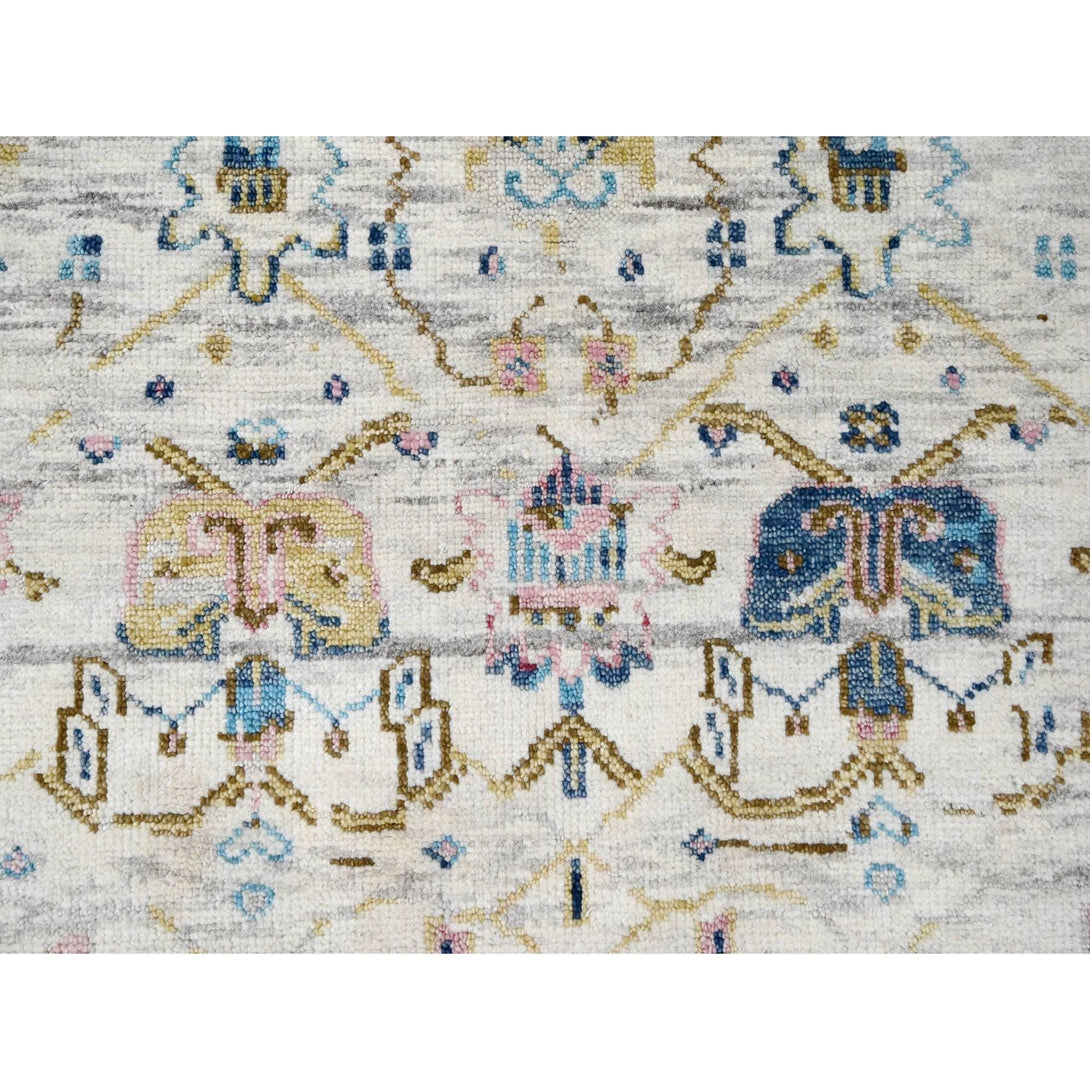 Handmade rugs, Carpet Culture Rugs, Rugs NYC, Hand Knotted Oushak And Peshawar Area Rug > Design# CCSR84379 > Size: 9'-10" x 14'-0"