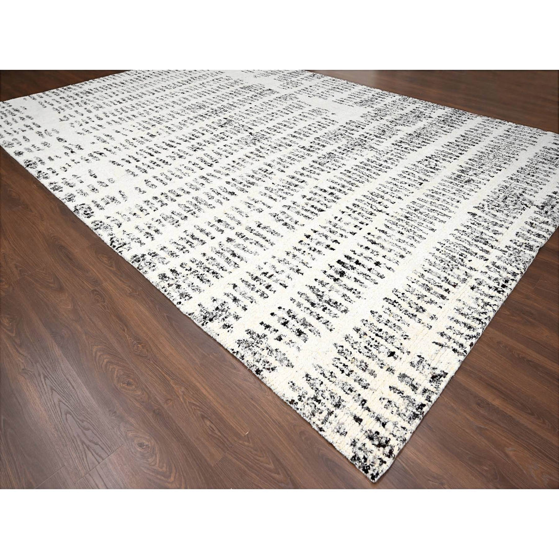 Hand Knotted Modern Area Rug > Design# CCSR84449 > Size: 12'-1" x 17'-9"