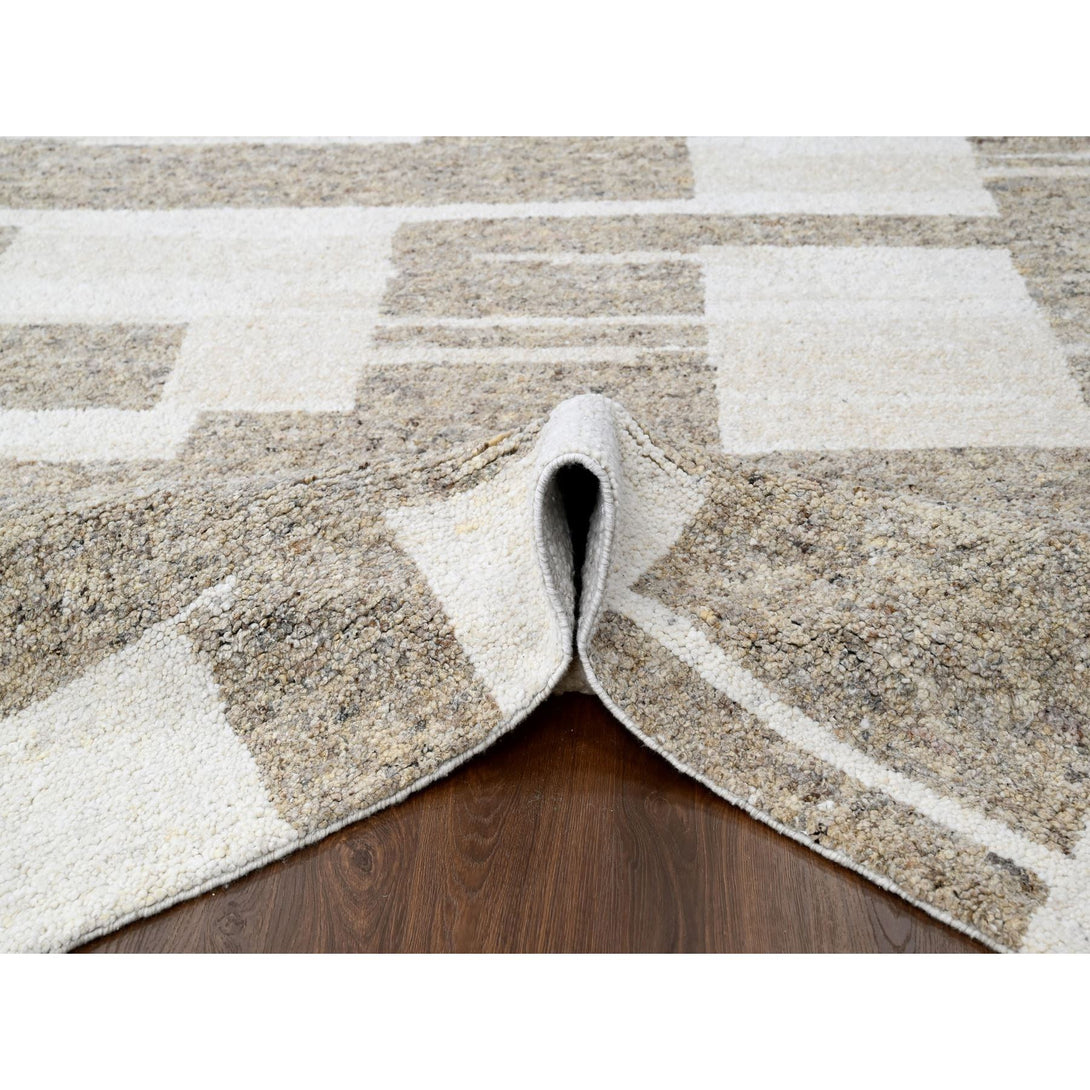 Hand Knotted Modern Area Rug > Design# CCSR84463 > Size: 8'-3" x 9'-9"