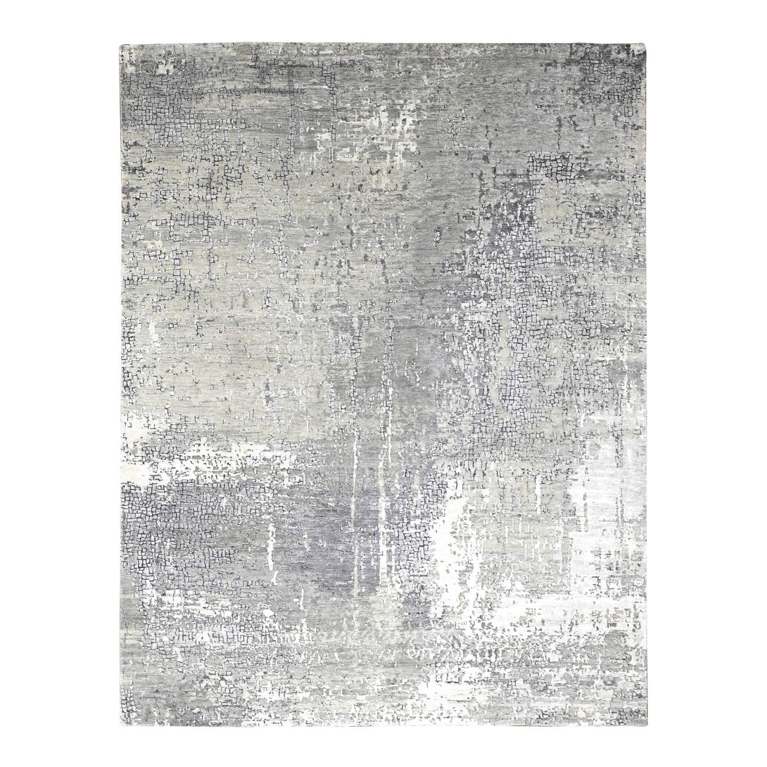 Hand Knotted Modern Area Rug > Design# CCSR84529 > Size: 8'-0" x 9'-10"