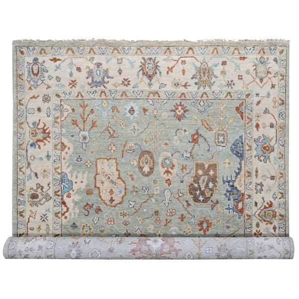 Hand Knotted Decorative Rugs Area Rug > Design# CCSR84619 > Size: 9'-9" x 13'-10"