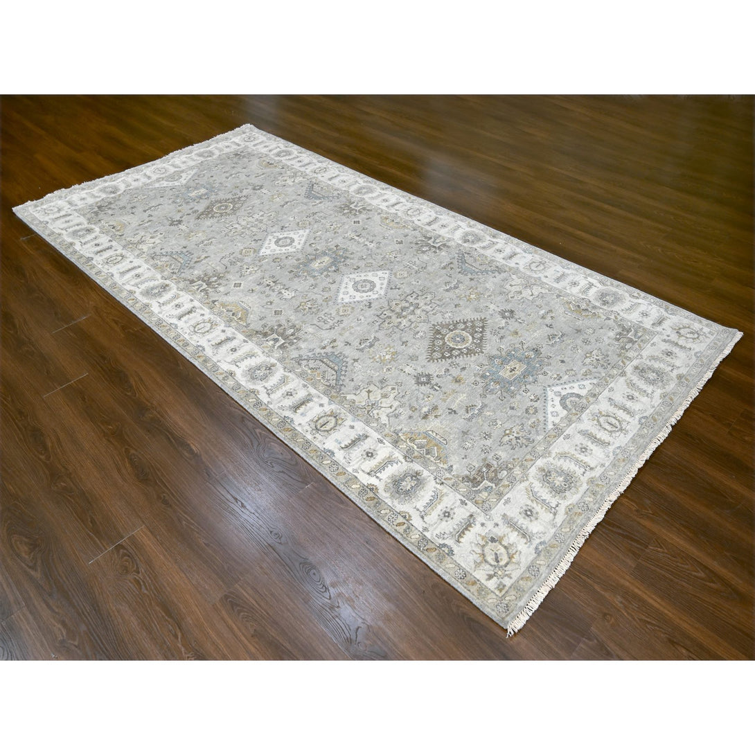 Hand Knotted  Rectangle Runner > Design# CCSR84906 > Size: 6'-0" x 11'-9"