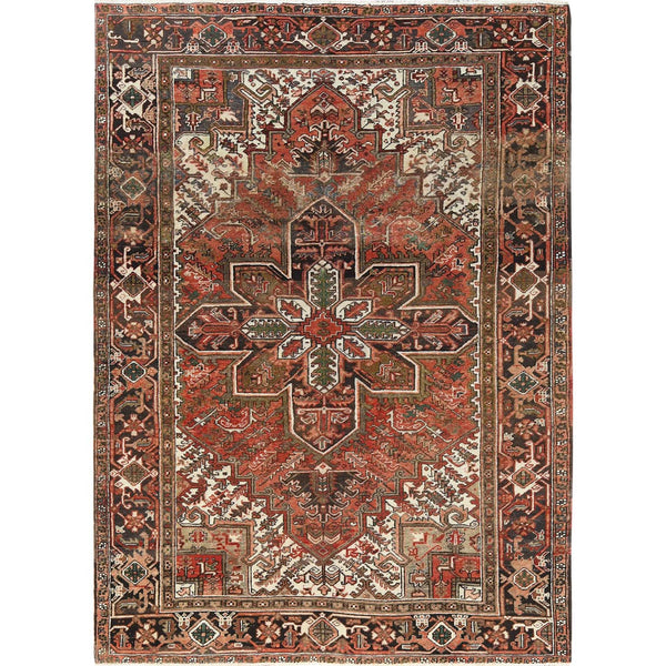 Handmade rugs, Carpet Culture Rugs, Rugs NYC, Hand Knotted Heriz Area Rug > Design# CCSR85045 > Size: 6'-8" x 9'-6"