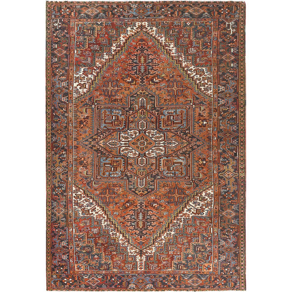 Handmade rugs, Carpet Culture Rugs, Rugs NYC, Hand Knotted Heriz Area Rug > Design# CCSR85056 > Size: 8'-10" x 12'-7"