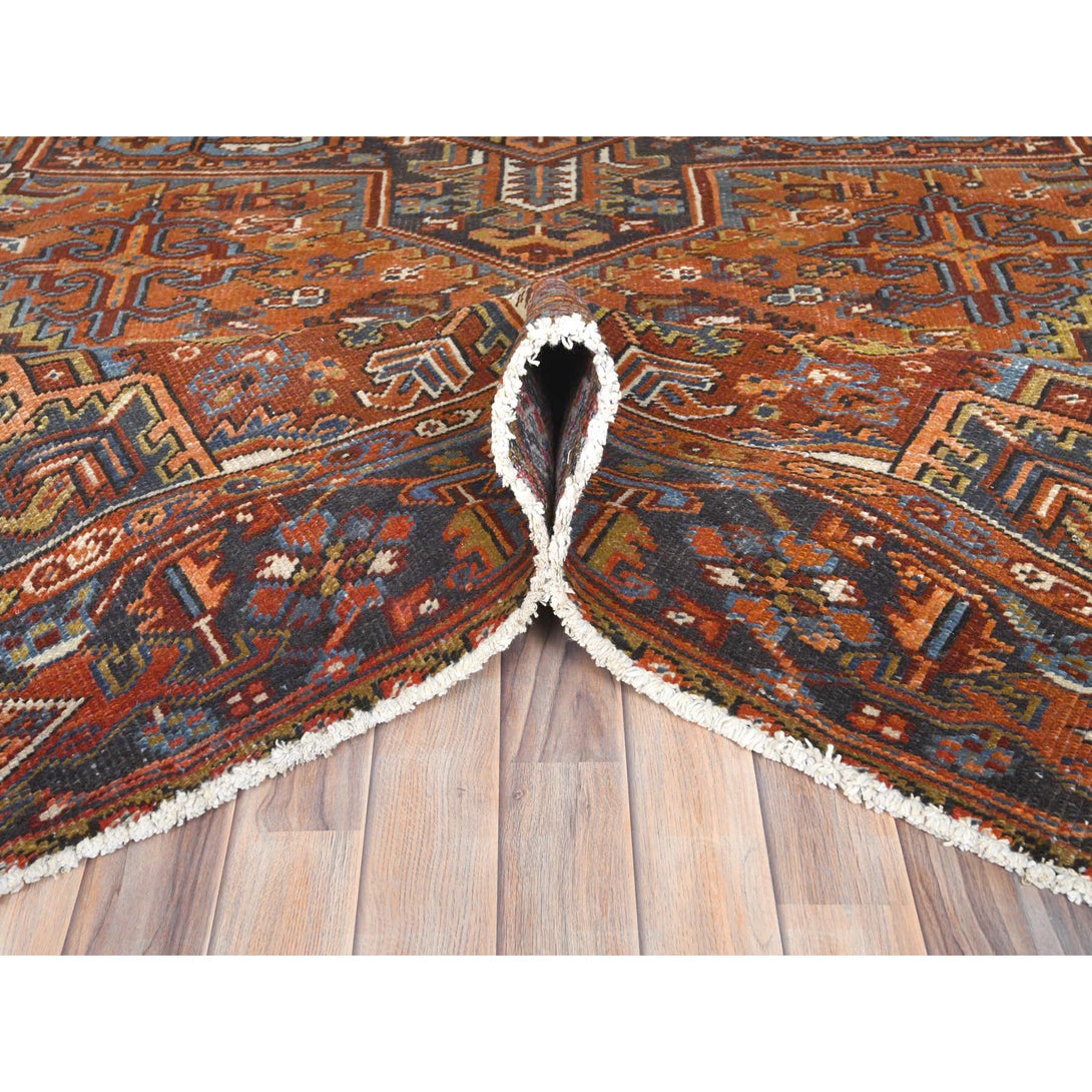 Handmade rugs, Carpet Culture Rugs, Rugs NYC, Hand Knotted Heriz Area Rug > Design# CCSR85056 > Size: 8'-10" x 12'-7"