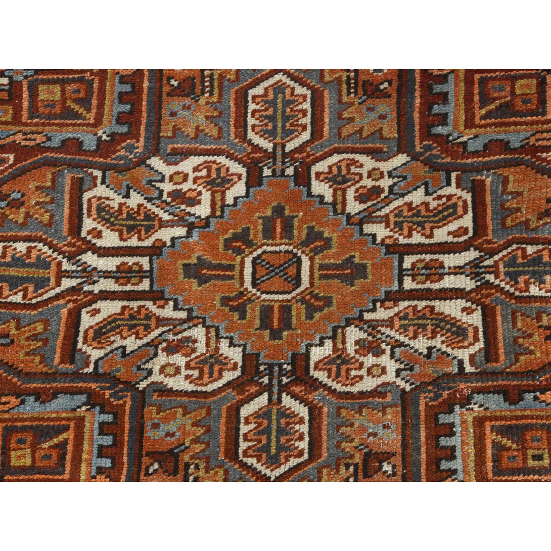 Handmade rugs, Carpet Culture Rugs, Rugs NYC, Hand Knotted Heriz Area Rug > Design# CCSR85056 > Size: 8'-10" x 12'-7"