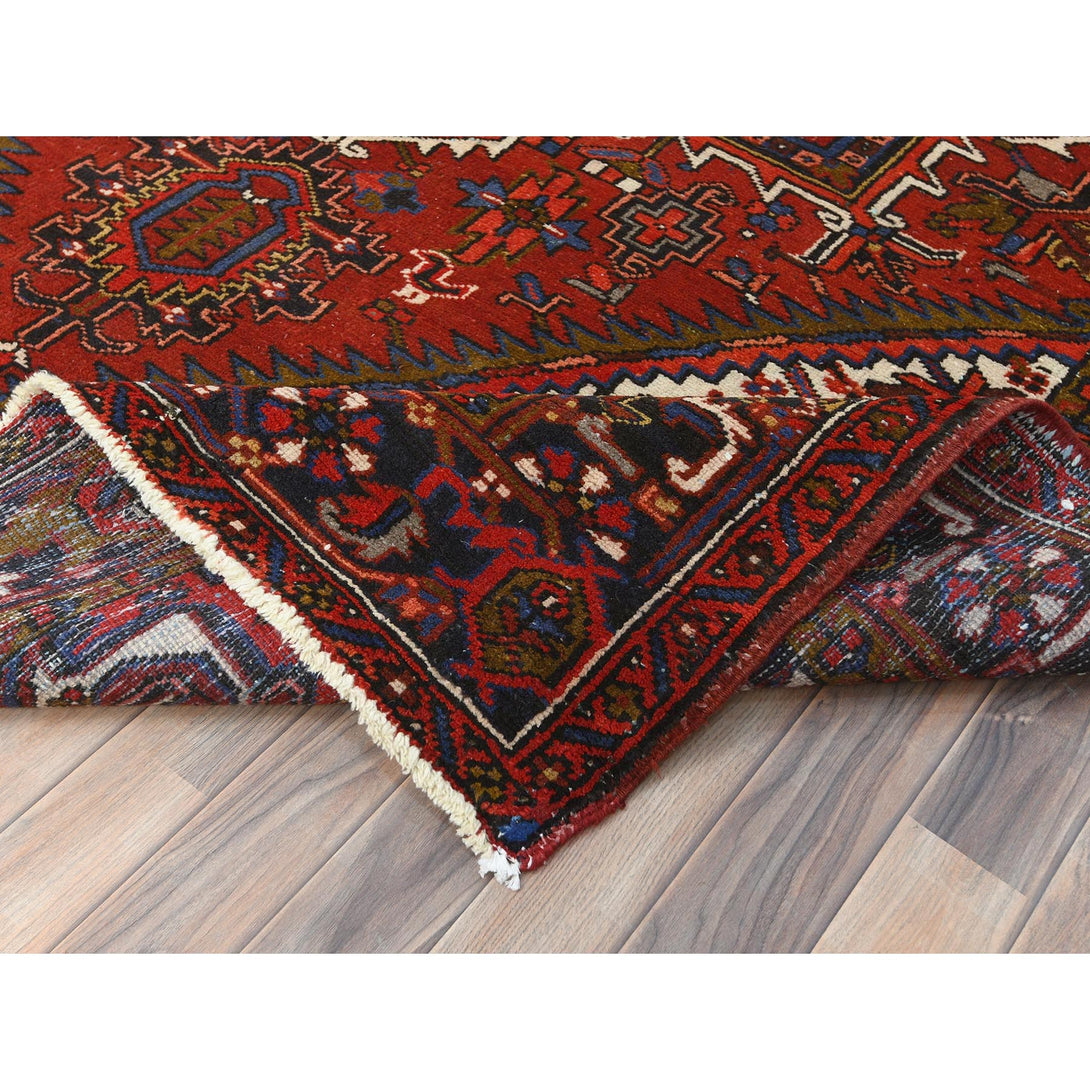 Handmade rugs, Carpet Culture Rugs, Rugs NYC, Hand Knotted Heriz Area Rug > Design# CCSR85269 > Size: 7'-0" x 9'-10"