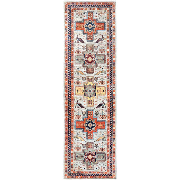 Handmade Tribal & Geometric Runner > Design# CCSR85618 > Size: 2'-8" x 10'-4"