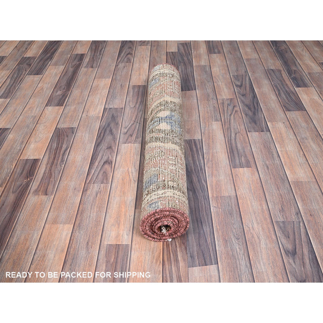 Hand Knotted  Rectangle Runner > Design# CCSR85967 > Size: 3'-1" x 8'-9"