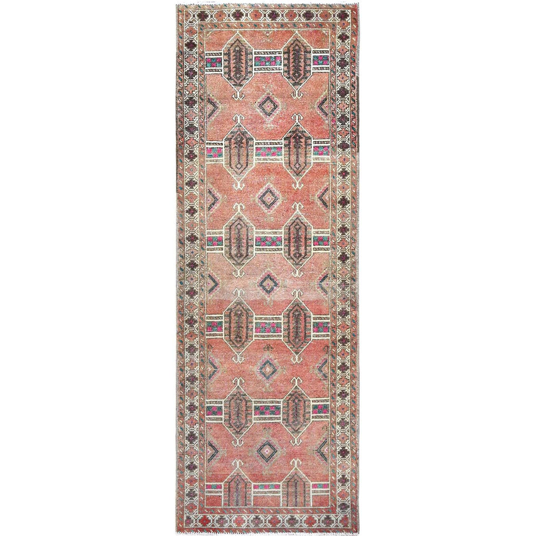 Hand Knotted  Rectangle Runner > Design# CCSR85978 > Size: 3'-6" x 10'-0"