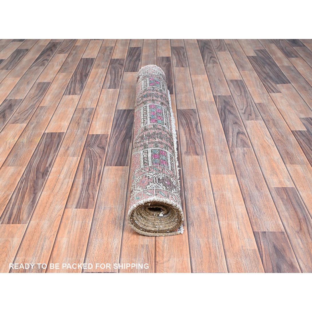 Hand Knotted  Rectangle Runner > Design# CCSR85978 > Size: 3'-6" x 10'-0"