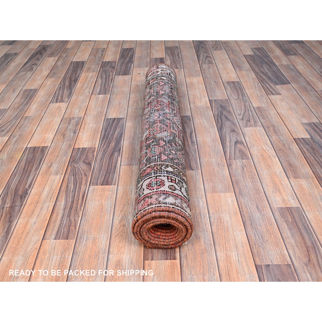 Hand Knotted  Rectangle Runner > Design# CCSR85985 > Size: 3'-5" x 10'-4"