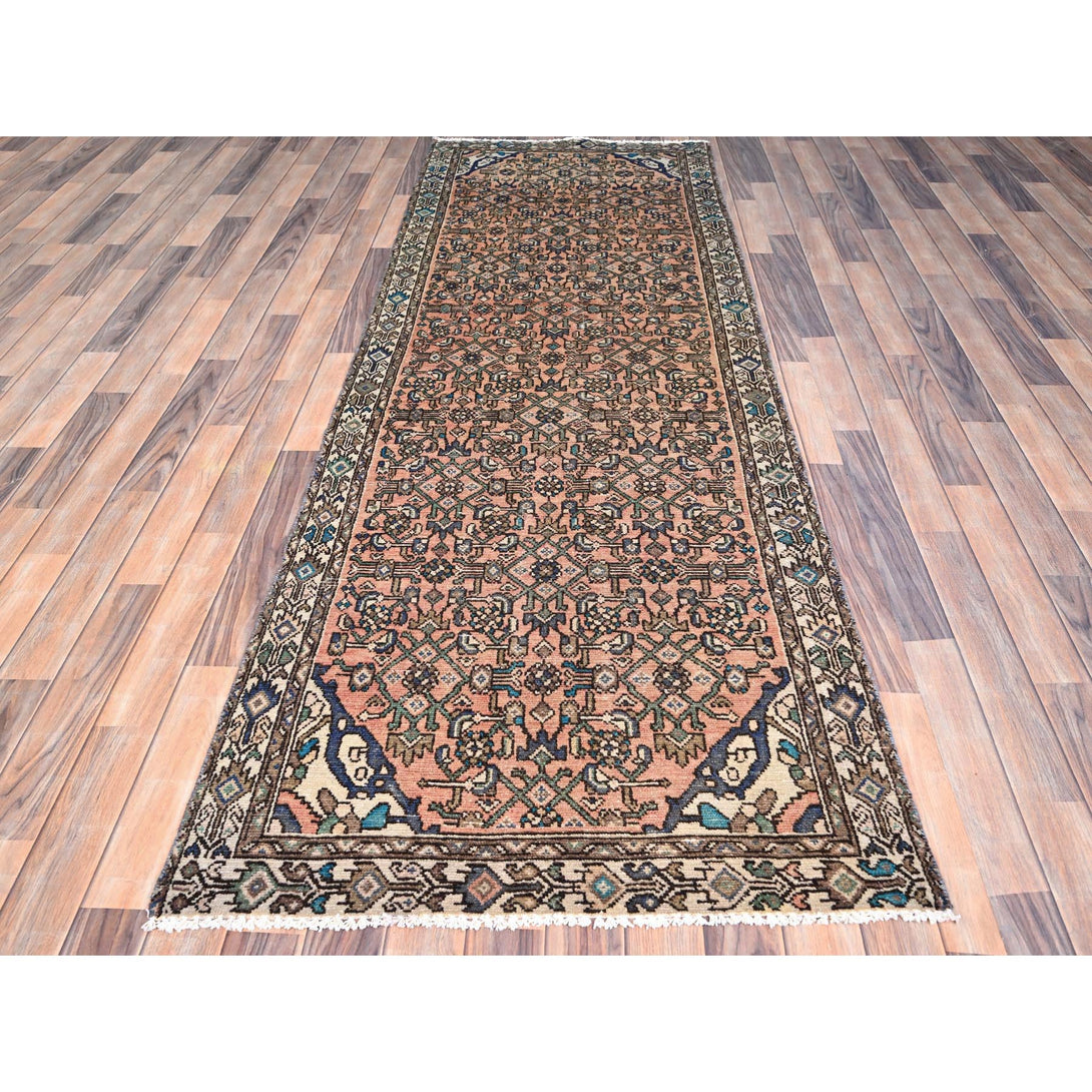 Hand Knotted  Rectangle Runner > Design# CCSR85990 > Size: 3'-2" x 9'-3"