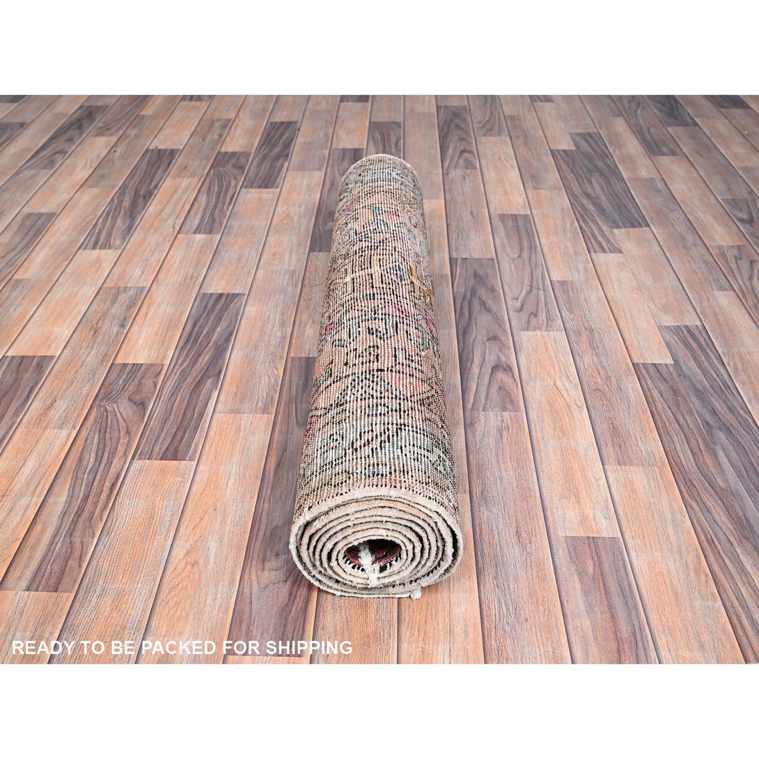 Hand Knotted  Rectangle Runner > Design# CCSR85994 > Size: 3'-2" x 10'-4"