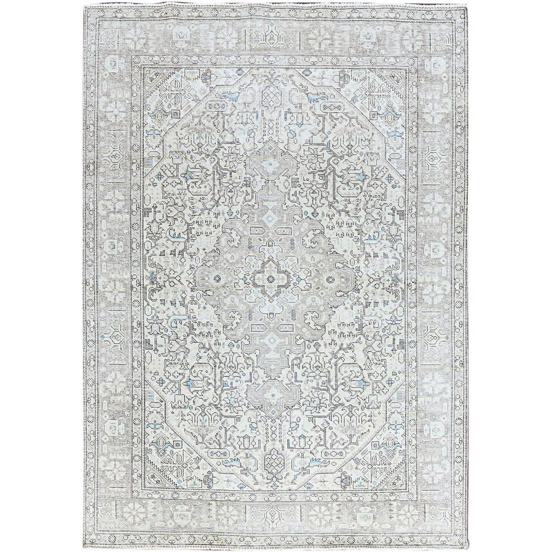 Hand Knotted  Rectangle Area Rug > Design# CCSR86095 > Size: 6'-5" x 9'-1"