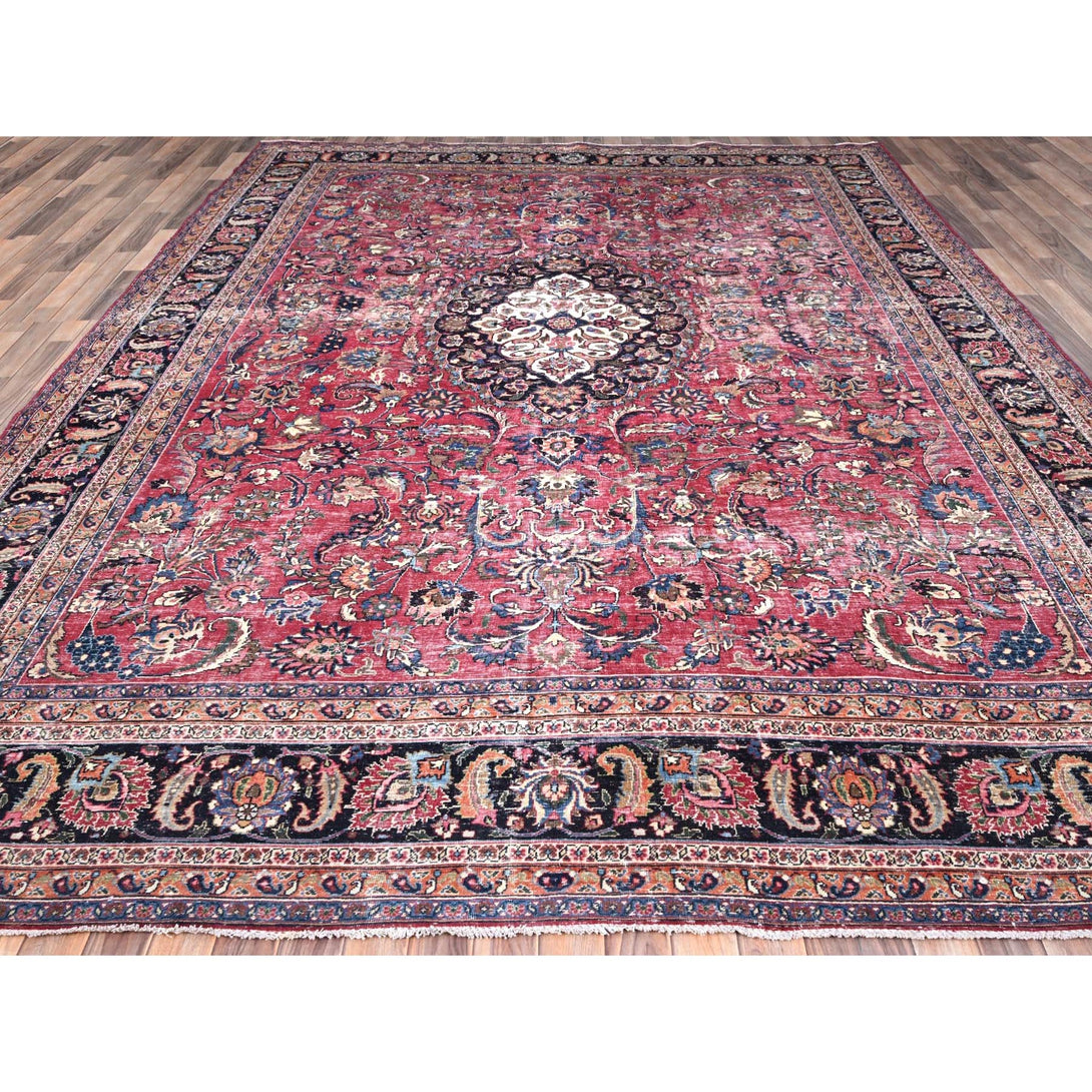 Hand Knotted  Rectangle Area Rug > Design# CCSR86195 > Size: 10'-0" x 12'-7"