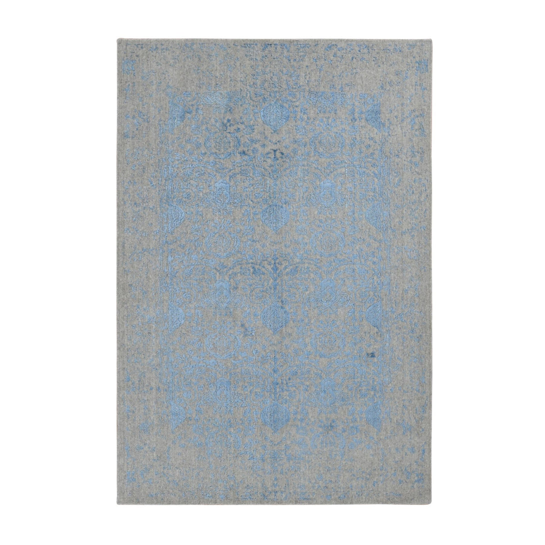 Handmade Modern and Contemporary Area Rug > Design# CCSR87019 > Size: 5'-10" x 8'-9"