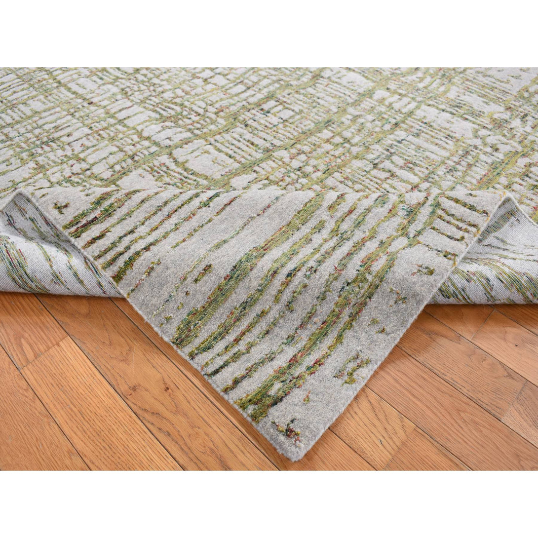 Handmade Modern and Contemporary Area Rug > Design# CCSR87021 > Size: 8'-0" x 9'-10"