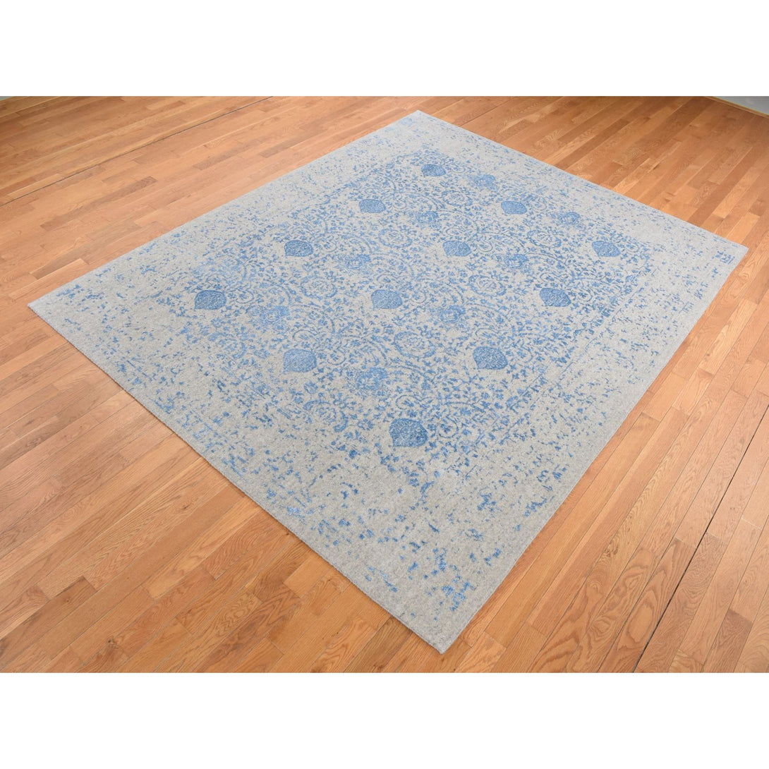 Handmade Modern and Contemporary Area Rug > Design# CCSR87022 > Size: 7'-10" x 9'-9"