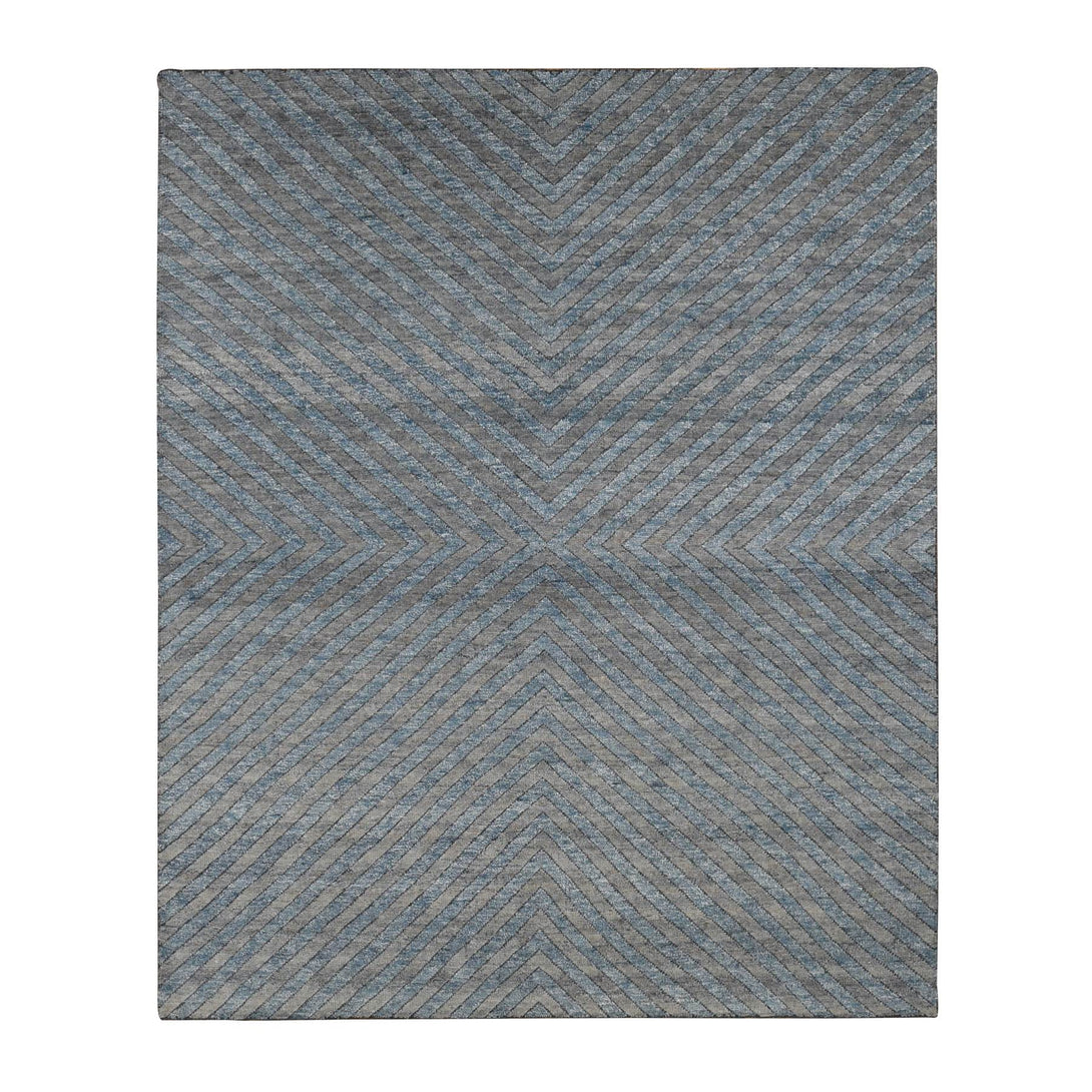 Handmade Modern and Contemporary Area Rug > Design# CCSR87023 > Size: 8'-0" x 9'-9"