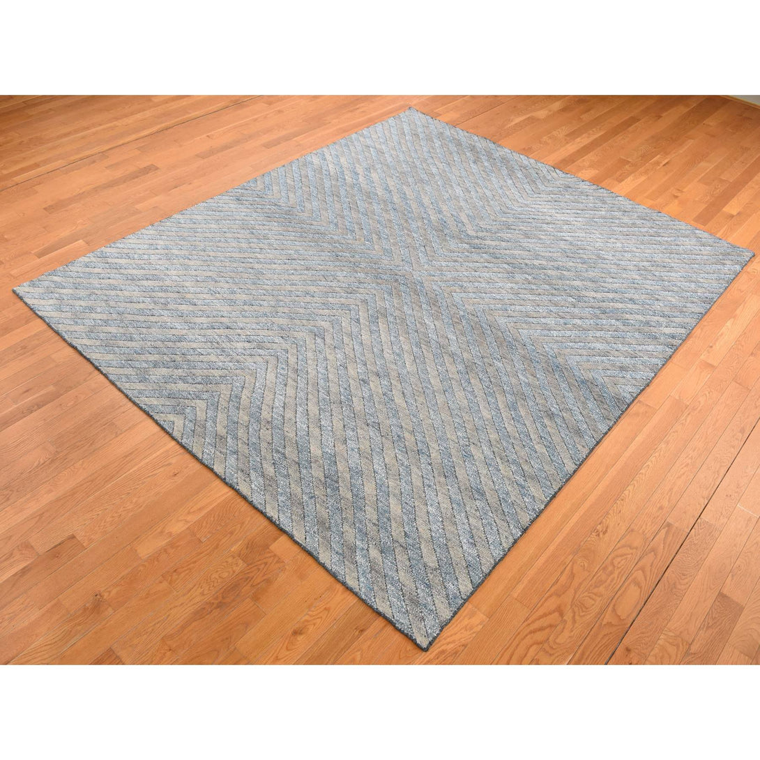 Handmade Modern and Contemporary Area Rug > Design# CCSR87023 > Size: 8'-0" x 9'-9"