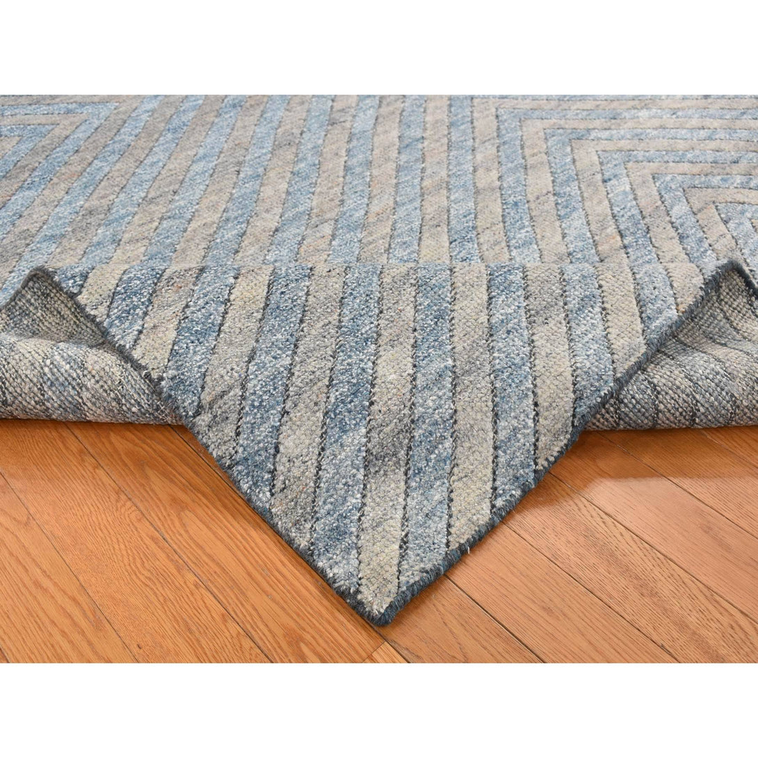 Handmade Modern and Contemporary Area Rug > Design# CCSR87023 > Size: 8'-0" x 9'-9"