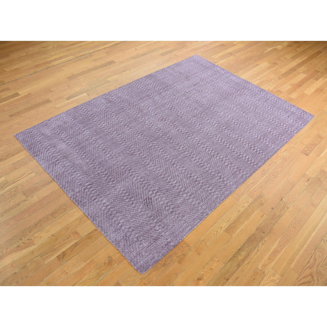 Handmade Modern and Contemporary Area Rug > Design# CCSR87031 > Size: 8'-0" x 10'-0"